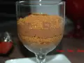 Délicieuse mousse au chocolat speculoos, superposée avec des miettes de biscuits pour un contraste croquant et fondant.