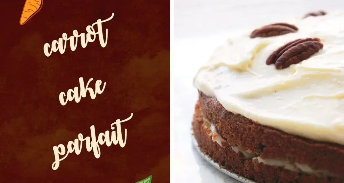 Un gâteau aux carottes moelleux, recouvert d'un glaçage onctueux et garni de noix de pécan. Le glaçage carrot cake est parfait.